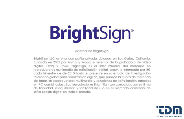 Brightsign XT1144 Media player